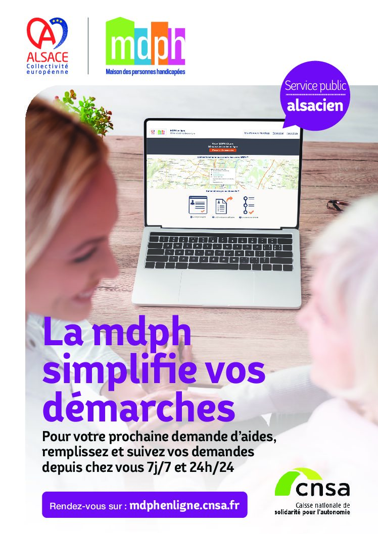 La MDPH simplifie vos démarches